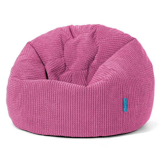 Klassicher Kindersessel Sitzsack 1-5 jahren - Pom-Pom Pink 01
