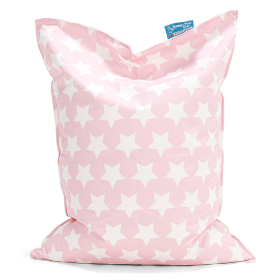 Kinder Sitzkissen - Druck Pink Star 01