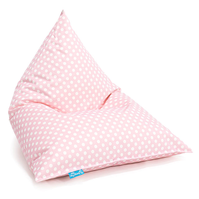 Kinder Sitzsack Gaming - Druck Pink Getupft 01