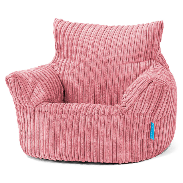 Klein Kindersessel Sitzsack 1-3 jahren - Cord Koralle 01