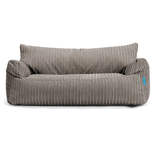 Josephine Sitzsack Sofa für Kinder 1-5 Jahre - Cord Graphitgrau 01