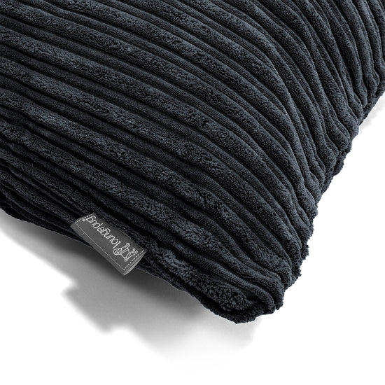 Kissen 35 x 50cm - Cord Schwarz 02