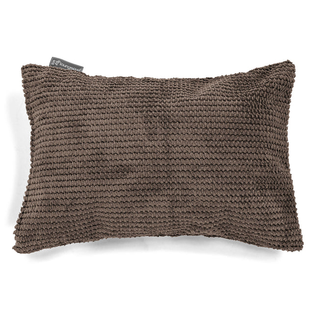 Kissen 35 x 50cm - Pom-Pom Schoko 01