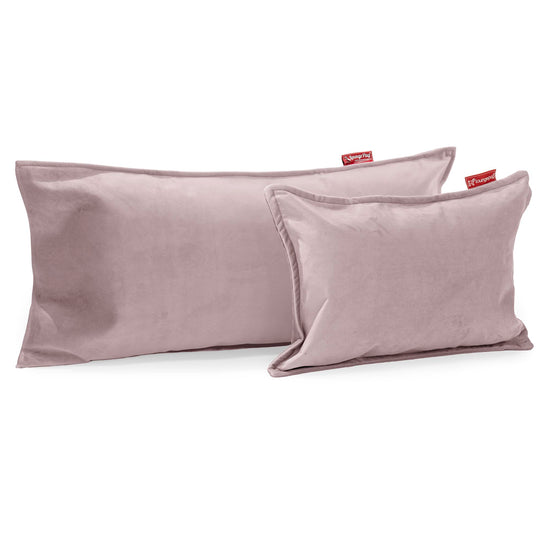 Dekokissen / Sofakissen 35 x 50cm - Samt Pink 03
