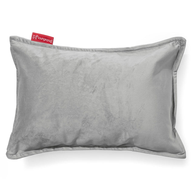 Dekokissen / Sofakissen 35 x 50cm - Samt Silber 01