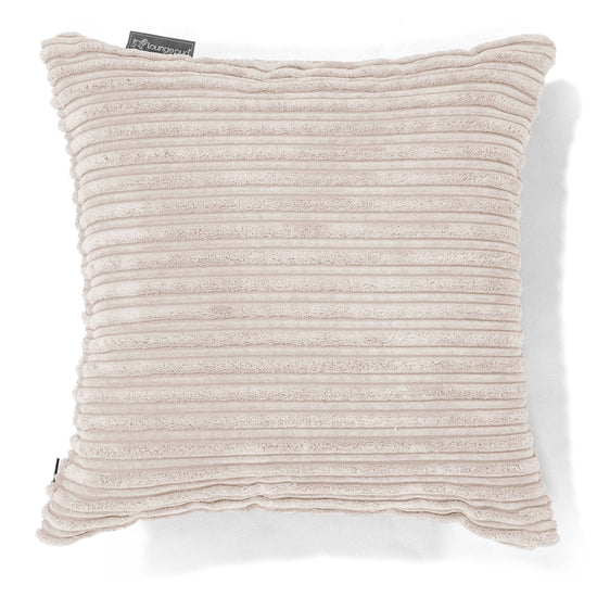 Kissen 47 x 47cm - Cord Elfenbein 01