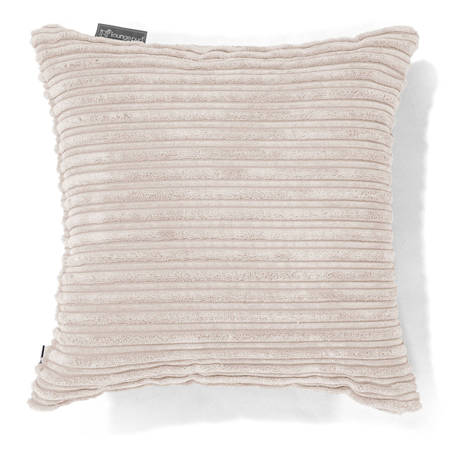 Kissen 47 x 47cm - Cord Elfenbein 01