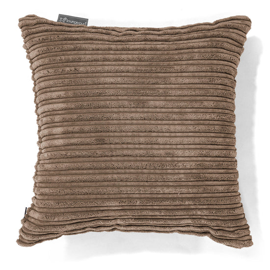 Kissen 47 x 47cm - Cord Mocca 01