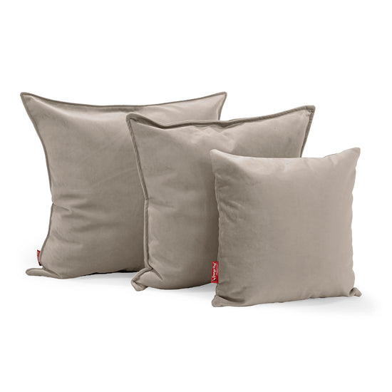Kissen 47 x 47cm - Samt Nerzfarben 02
