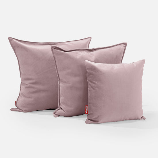 Kissen 47 x 47cm - Samt Pink 02