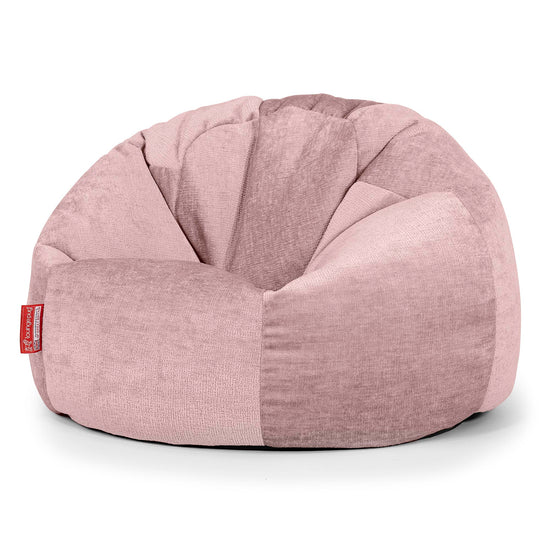Klassischer Sitzsack Sessel - Chenille Pink 01