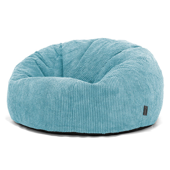 Kinder Sitzsack Sofa 6-14 Jahre - Pom-Pom Türkis 02