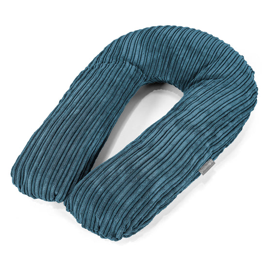 Knuddelkissen - Cord Marineblau 01