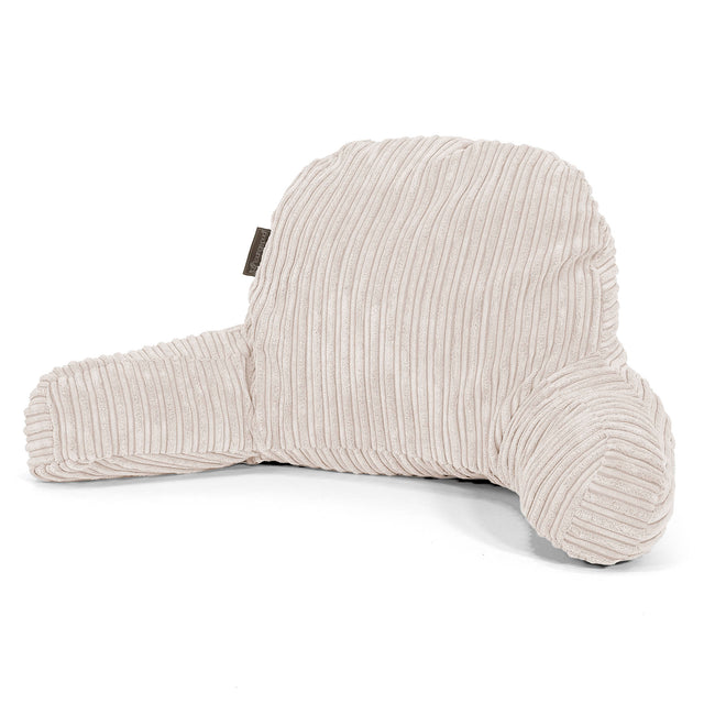 Lesekissen mit Rückenstütze - Cord Elfenbein 01
