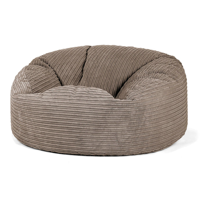 Mammoth Sofa Sitzsack XXL - Cord Beigegrau 01