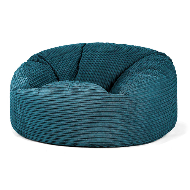 Mammoth Sofa Sitzsack XXL - Cord Blaugrün 01
