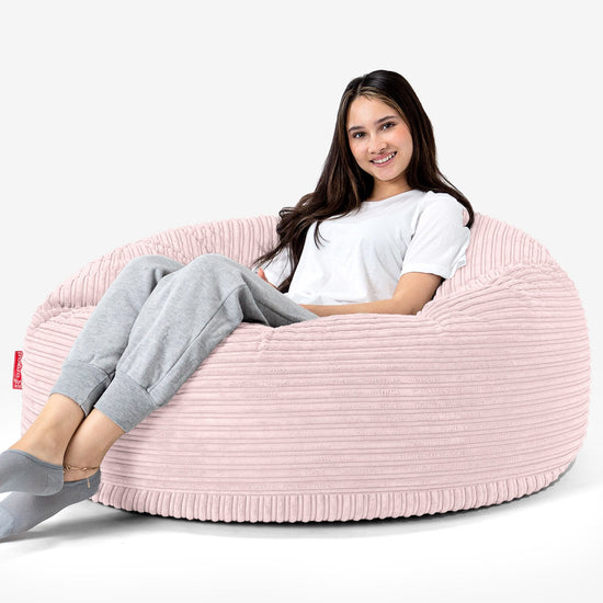 Mammoth Sofa Sitzsack XXL - Cord Rosa 04