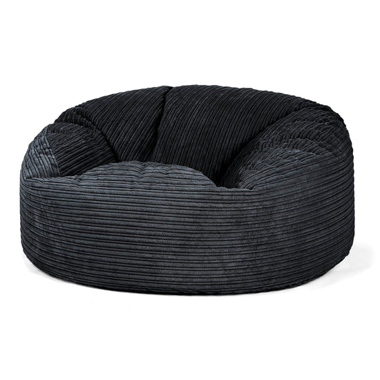Mammoth Sofa Sitzsack XXL - Cord Schwarz 01