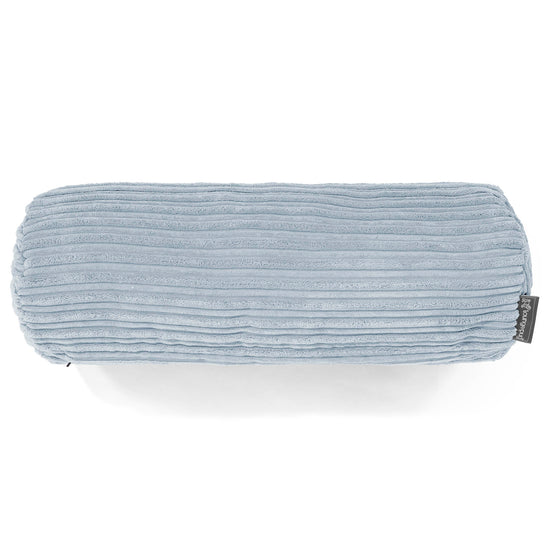 Nackenrolle Kissen 20 x 55cm - Cord Baby Blau 02