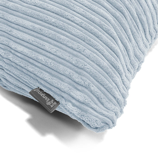 Nackenrolle Kissen 20 x 55cm - Cord Baby Blau 03