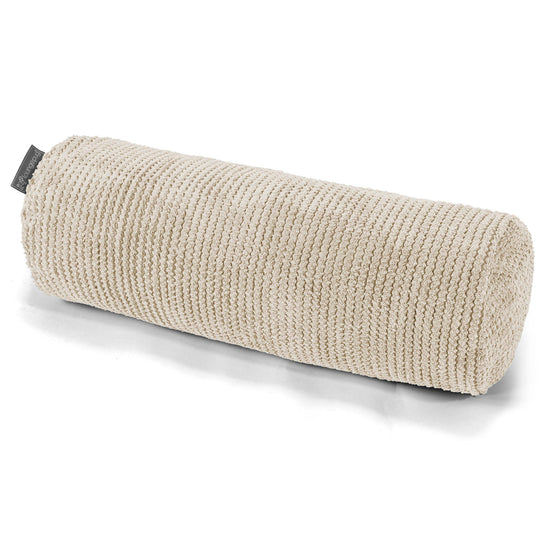 Nackenrolle Kissen 20 x 55cm - Pom-Pom Creme 01