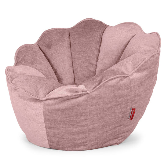 Natalia Sacco Sitzsack Stuhl - Chenille Pink 02