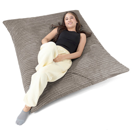 Sitzsack XXL - Cord Graphitgrau 02