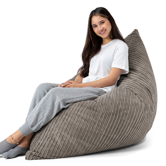 Sitzsack XXL - Cord Graphitgrau 03