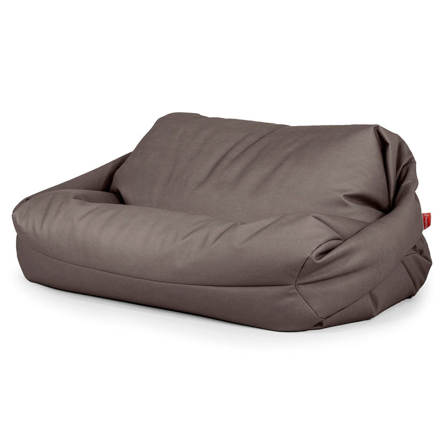 Sabine Sitzsack Sofa - Veganes Leder Schoko 01