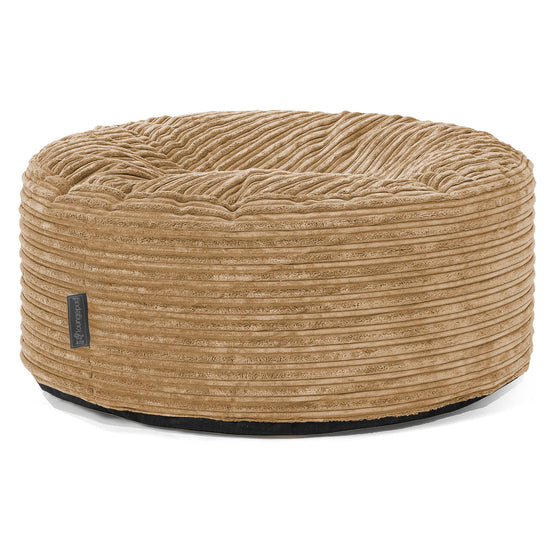 Sitzhocker Pouf - Cord Sand 01