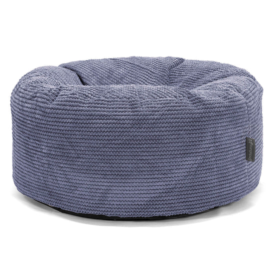 Sitzhocker Pouf - Pom-Pom Lila 01