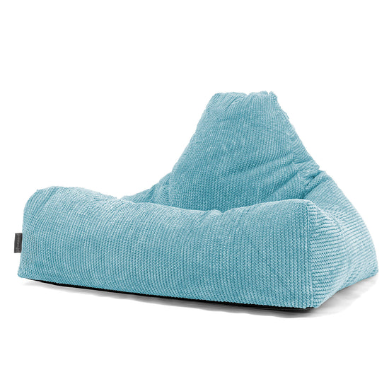 Sitzsack Lounge Sessel - Pom-Pom Türkis 01