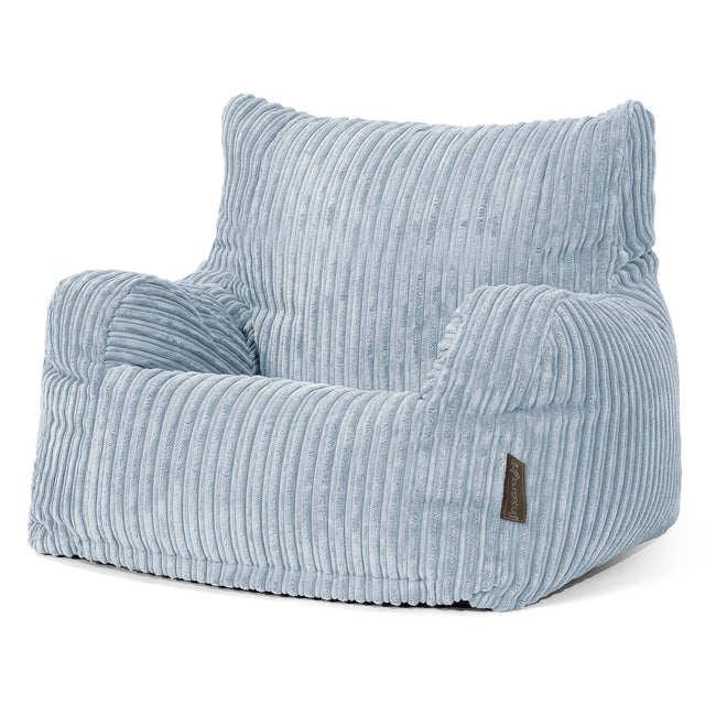 Josephine Sitzsack Ohrensessel - Cord Baby Blau 01