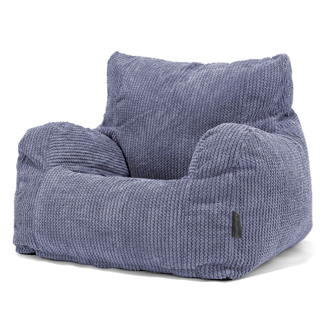 Sitzsack Ohrensessel - Pom-Pom Lila 01