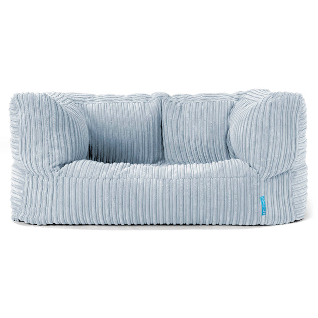 Kindersofa Albert 2-6 jahren - Cord Baby Blau 01