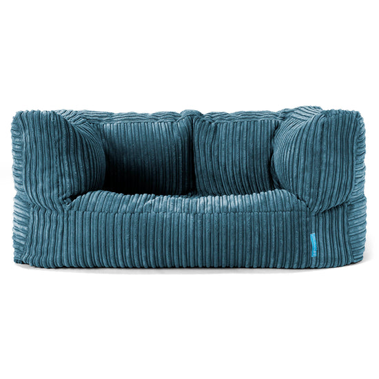 Kindersofa Albert 2-6 jahren - Cord Marineblau 01