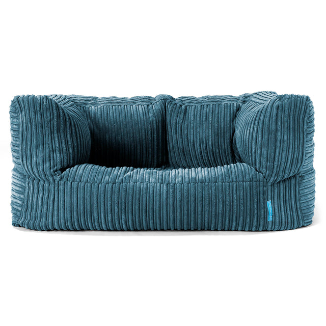 Kindersofa Albert 2-6 jahren - Cord Marineblau 01