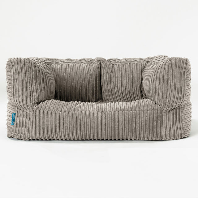 Kindersofa Albert 2-6 jahren - Cord Nerzfarben 01