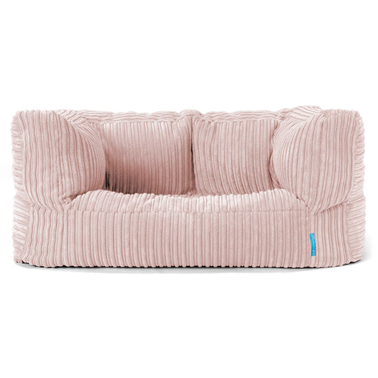 Kindersofa Albert 2-6 jahren - Cord Rosa 01