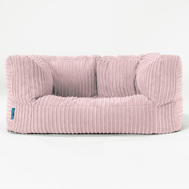 Kindersofa Albert 2-6 jahren - Cord Rosa 01
