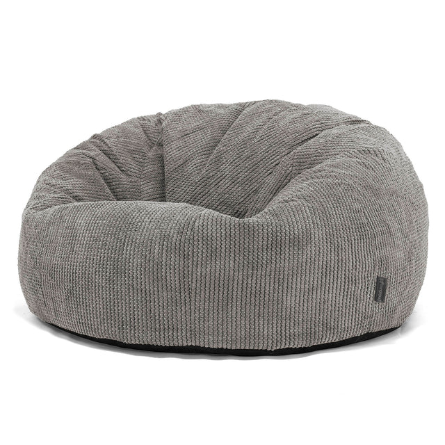 Sitzsack Sofa - Pom-Pom Anthrazit 01