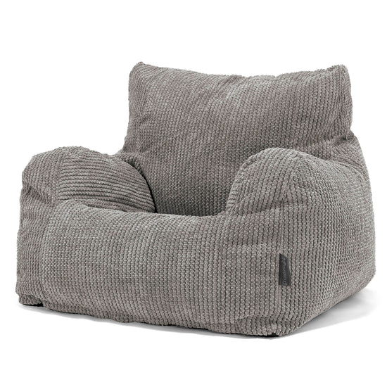 Sitzsack Sessel für Teenager 6-14 Jahre - Pom-Pom Anthrazit 02