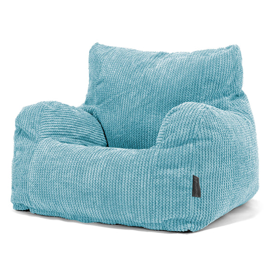 Sitzsack Sessel für Teenager 6-14 Jahre - Pom-Pom Türkis 02
