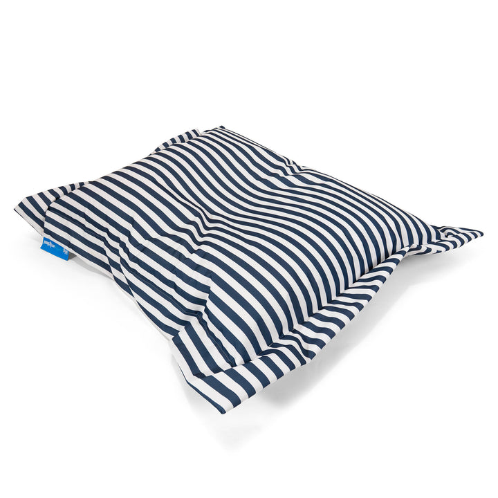 Sitzsack XXL Outdoor - Marineblau Gestreift 02