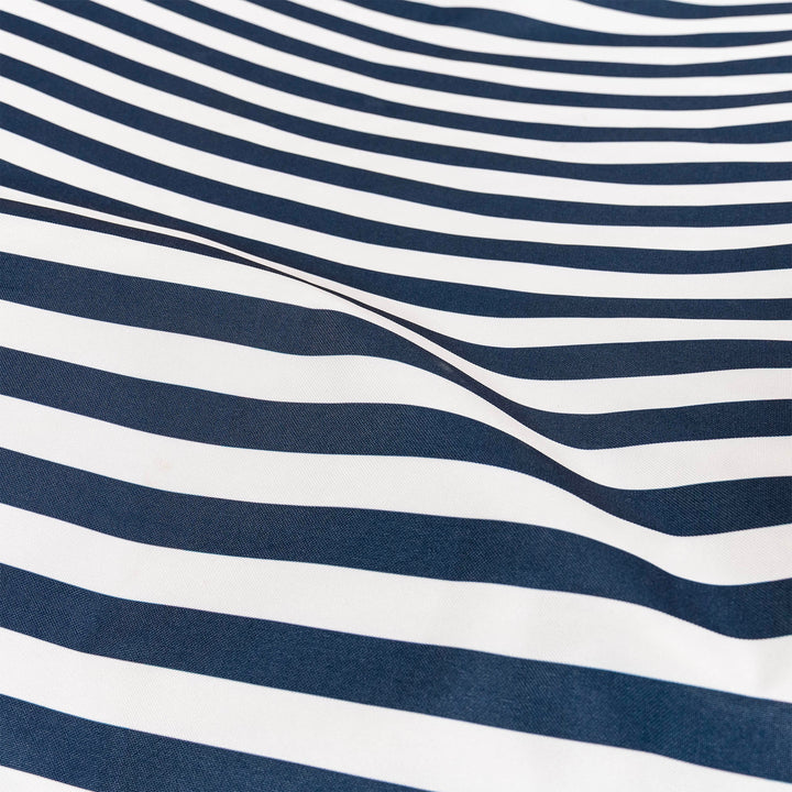 Sitzsack XXL Outdoor - Marineblau Gestreift 06