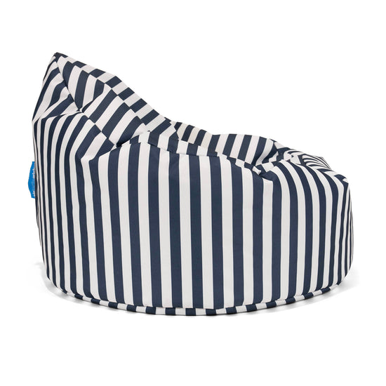 Archi Sitzsack - Marineblau Gestreift 02