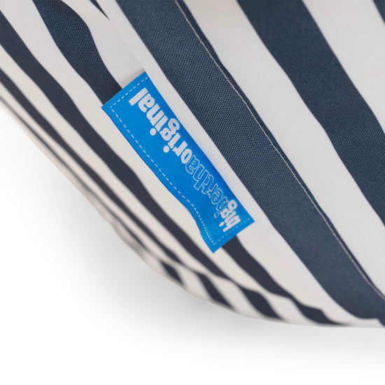 Archi Sitzsack - Marineblau Gestreift 03