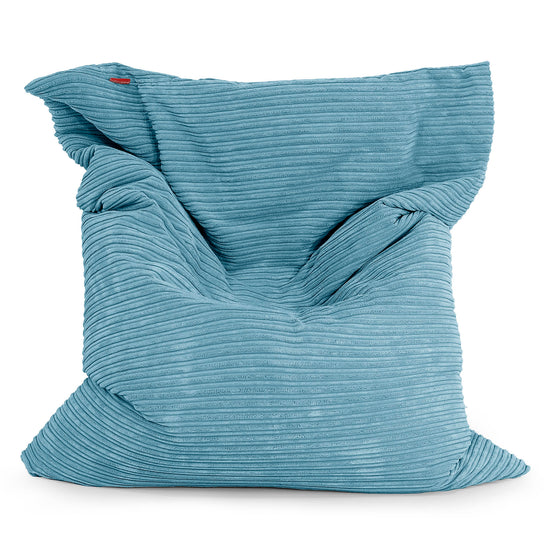Sitzsack XXL - Cord Türkis 01