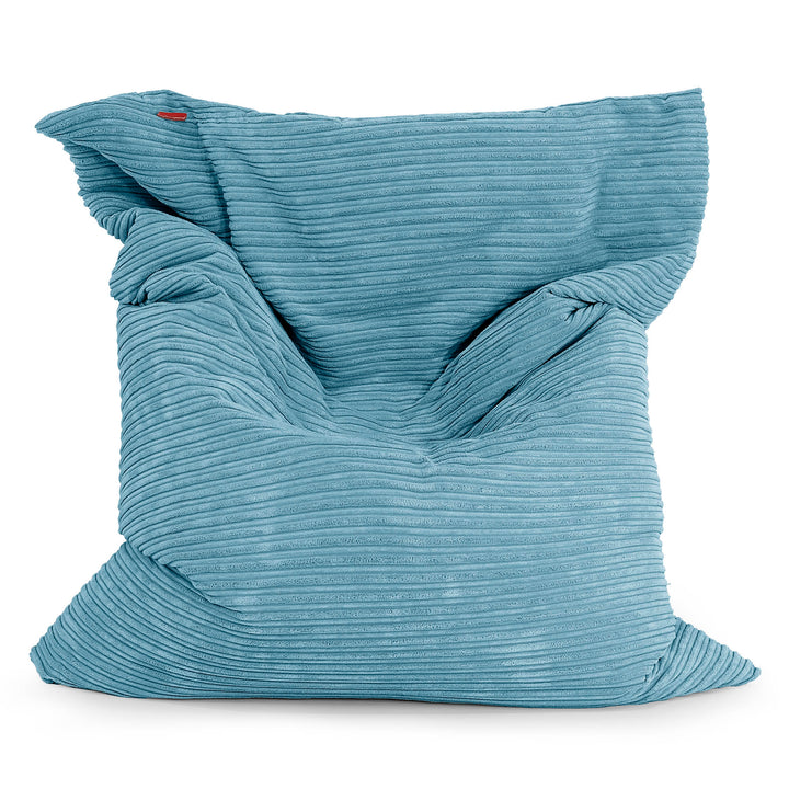 Sitzsack XXL - Cord Türkis 01