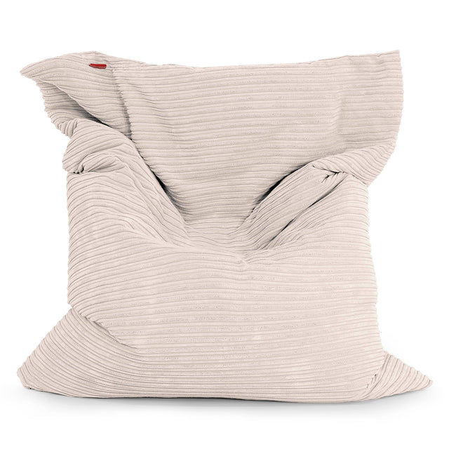 Sitzsack XXL - Cord Elfenbein 01